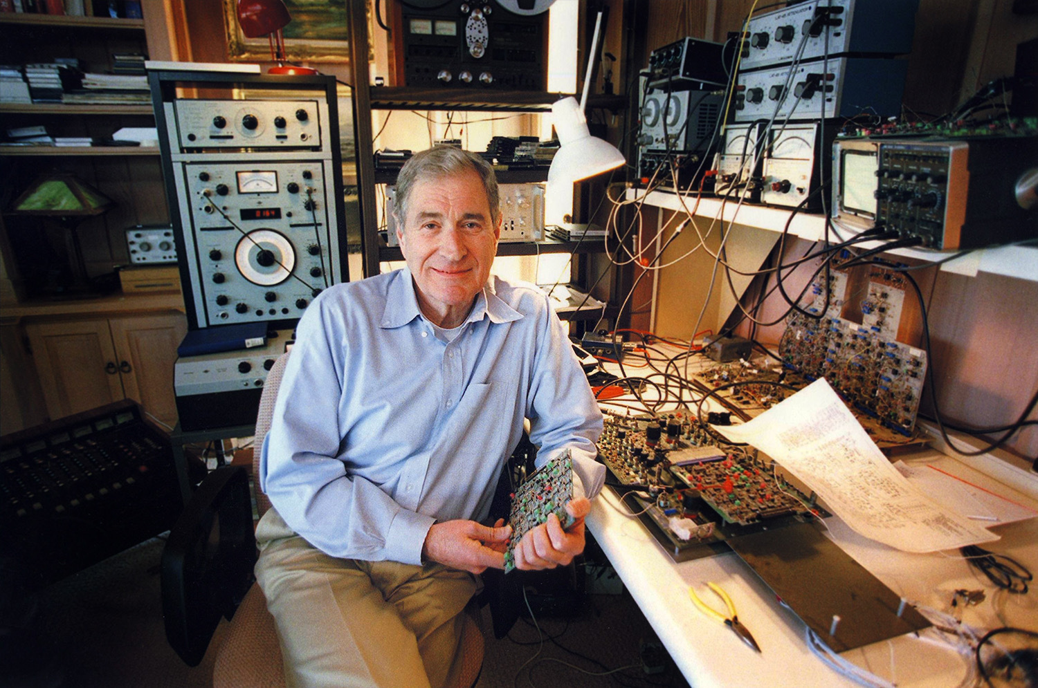 Sound pioneer Ray Dolby's personal papers are donated to Stanford